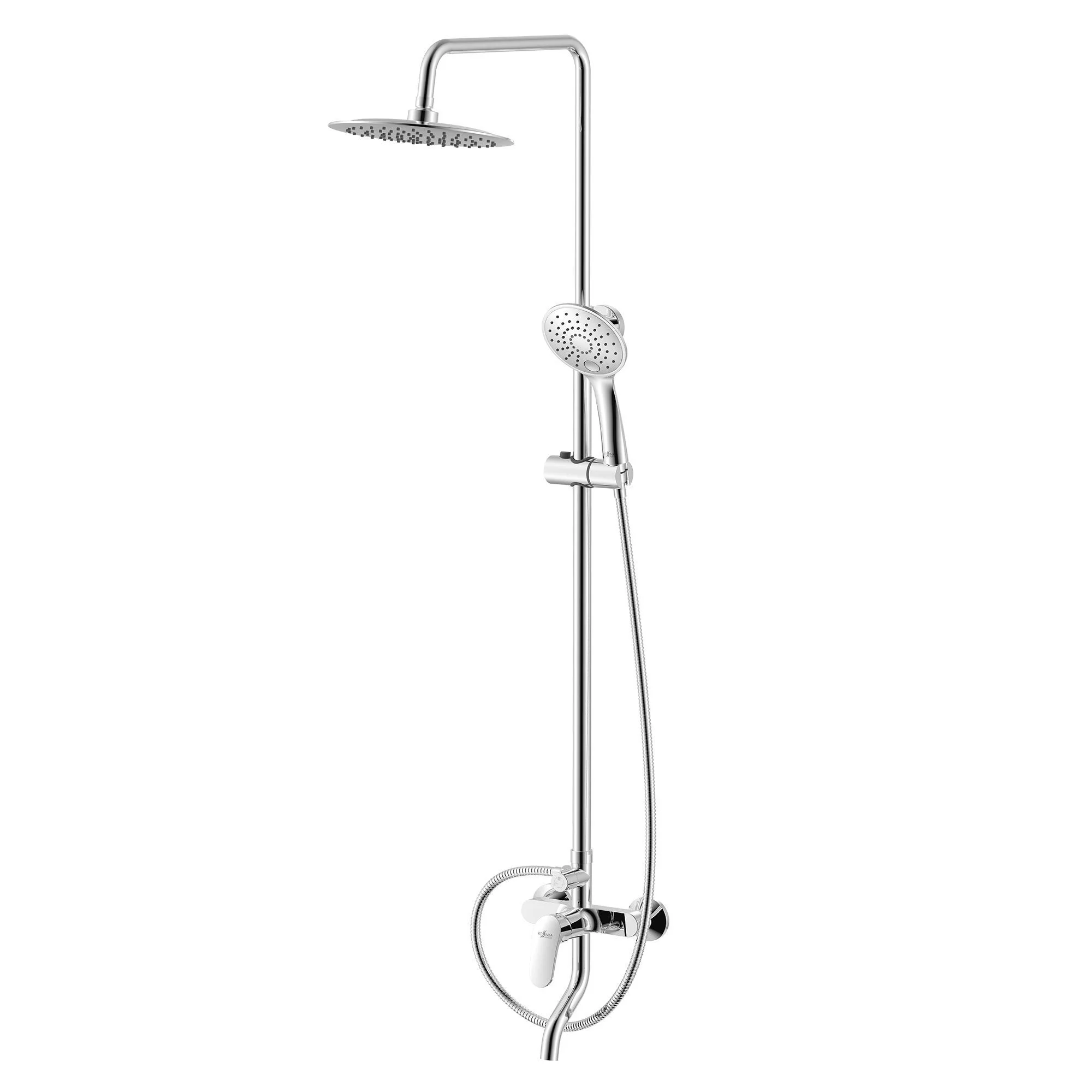 Душевая система Rossinka RS45-46 с регулируемой высотой штанги Душевая система Rossinka RS45-46 с регулируемой высотой штанги