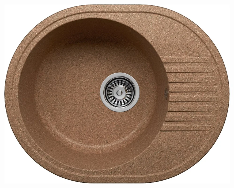 Кухонная мойка Polygran F-22 №307, терракотовая F-22 №307 (Тер-т) Кухонная мойка Polygran F-22 №307, терракотовая F-22 №307 (Тер-т)
