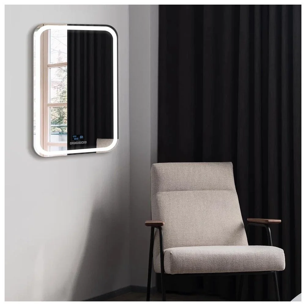 Зеркало Silver Mirrors Мальта 6 550х800 ФР-00001219 модуль мфм+подогрев выключатель-сенсор — Изображение 4