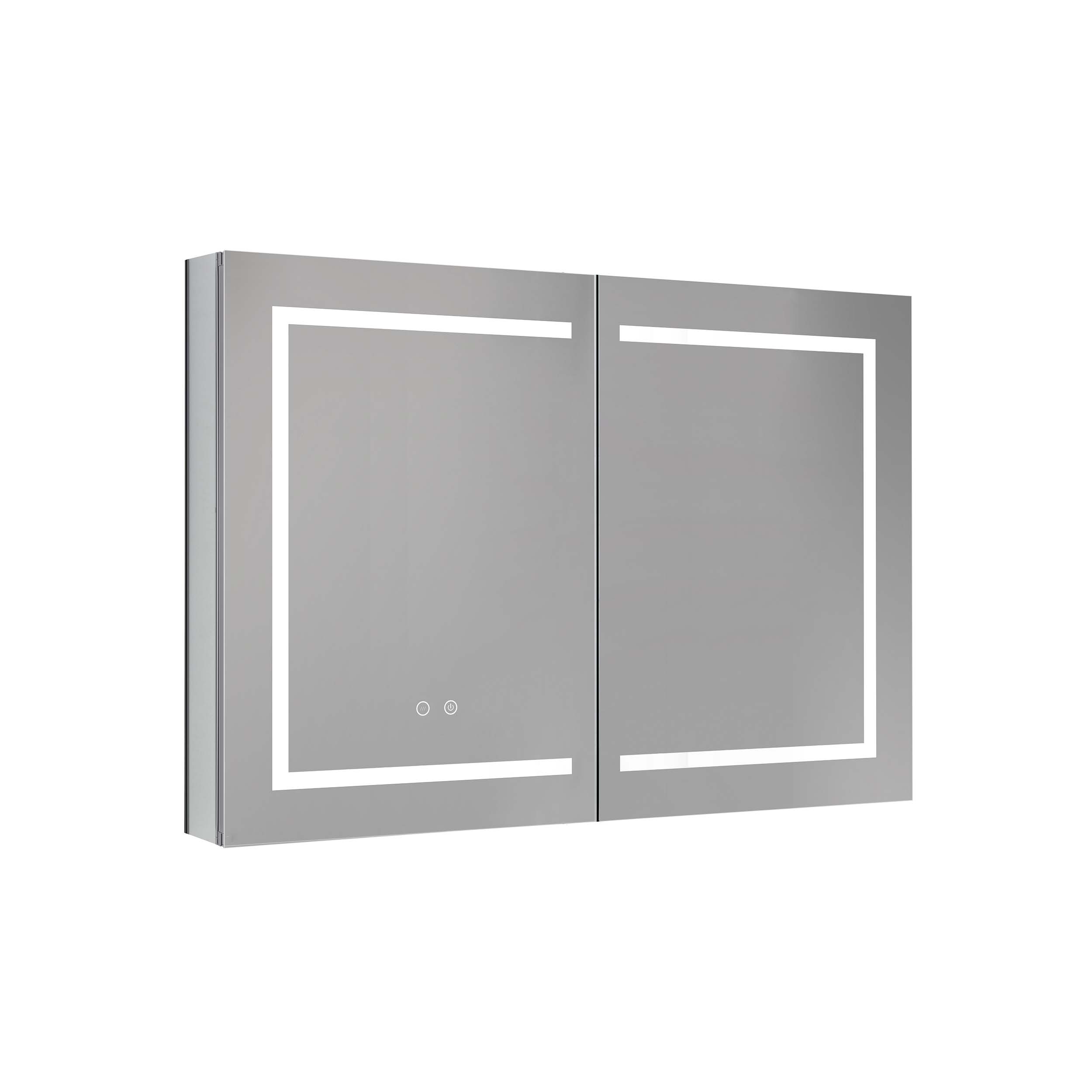 Зеркальный шкаф Aquatek AQ7104-MLC с подсветкой, сенсорное, 1000x700x133 Зеркальный шкаф Aquatek AQ7104-MLC с подсветкой, сенсорное, 1000x700x133