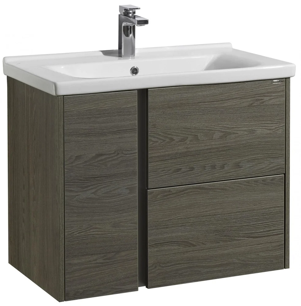 Тумба под раковину Aquaton Стоун 80 грецкий орех 1A228201SXC80 Тумба под раковину Aquaton Стоун 80 грецкий орех 1A228201SXC80