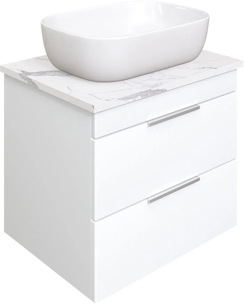 Тумба с раковиной STWORKI Копенгаген Копенгаген 60 белая, со столешницей Stone Energy 60 и сифоном N 582086 Тумба с раковиной STWORKI Копенгаген Копенгаген 60 белая, со столешницей Stone Energy 60 и сифоном N 582086