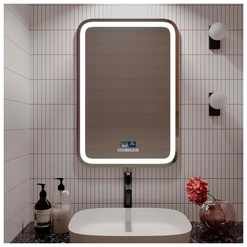 Зеркало Silver Mirrors Мальта 6 550х800 ФР-00001219 модуль мфм+подогрев выключатель-сенсор — Изображение 1