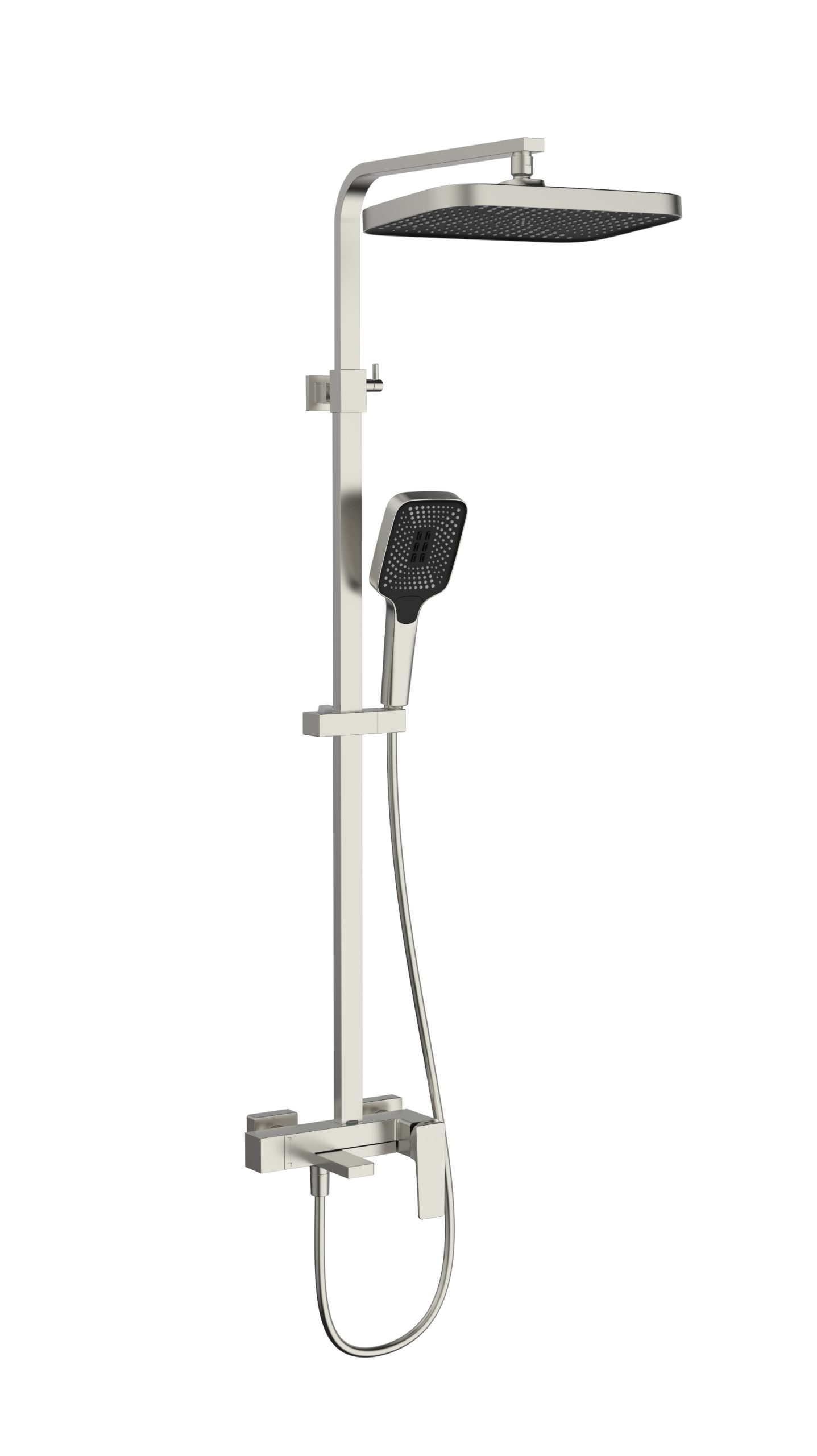 Душевая система Vincea Dice VSFS-4C12BN с изливом, брашированный никель Душевая система Vincea Dice VSFS-4C12BN с изливом, брашированный никель