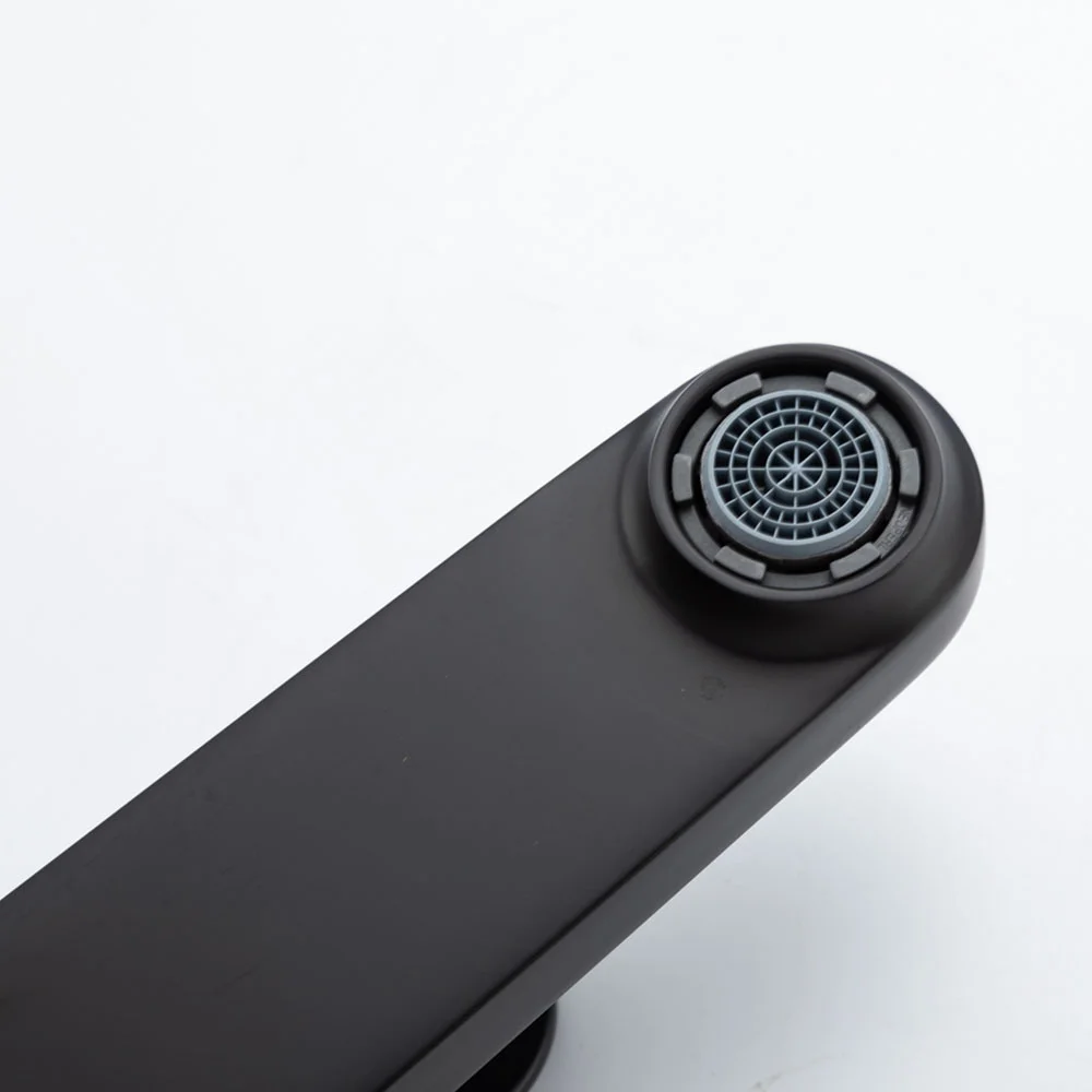 Смеситель для раковины Gappo G1010-6 черный — Изображение 8