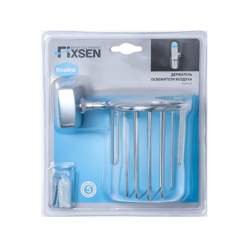 Держатель освежителя воздуха FIXSEN KVADRO FX-61314 хром — Изображение 3