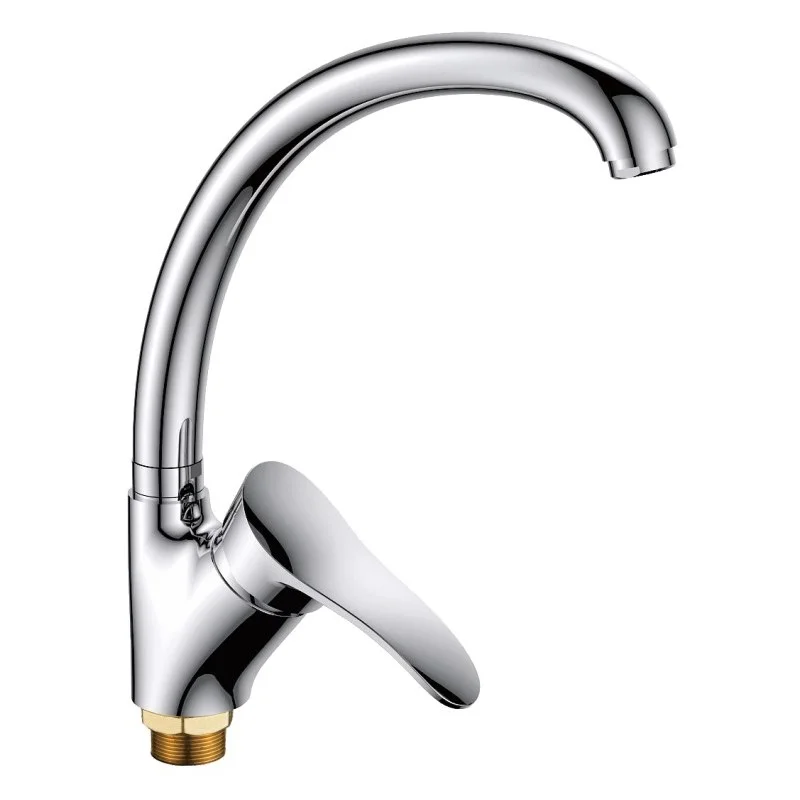 Смеситель для кухни Haiba HB4101-2 хром — Изображение 1
