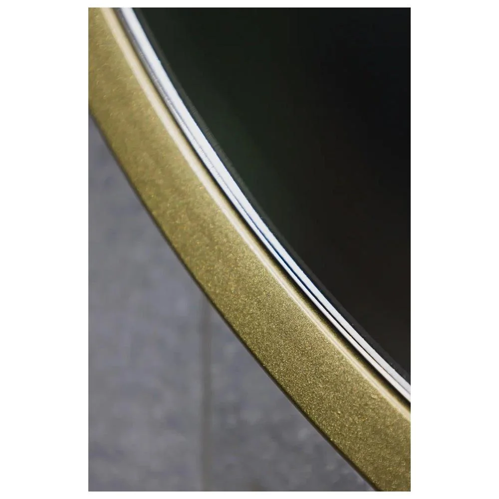 Зеркало Silver Mirrors Glory LED-00003075 D600 металлическая рама золото — Изображение 6