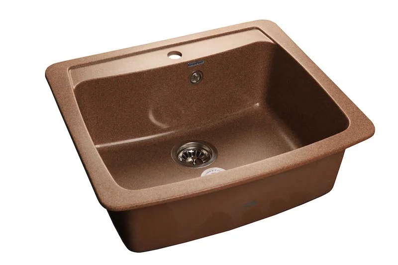 Кухонная мойка GranFest Standart S-605 тер терракот Кухонная мойка GranFest Standart S-605 тер терракот