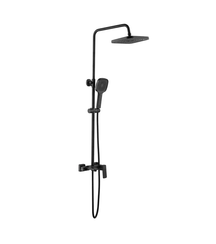 Душевая система Shevanik S9736H черный — Изображение 1
