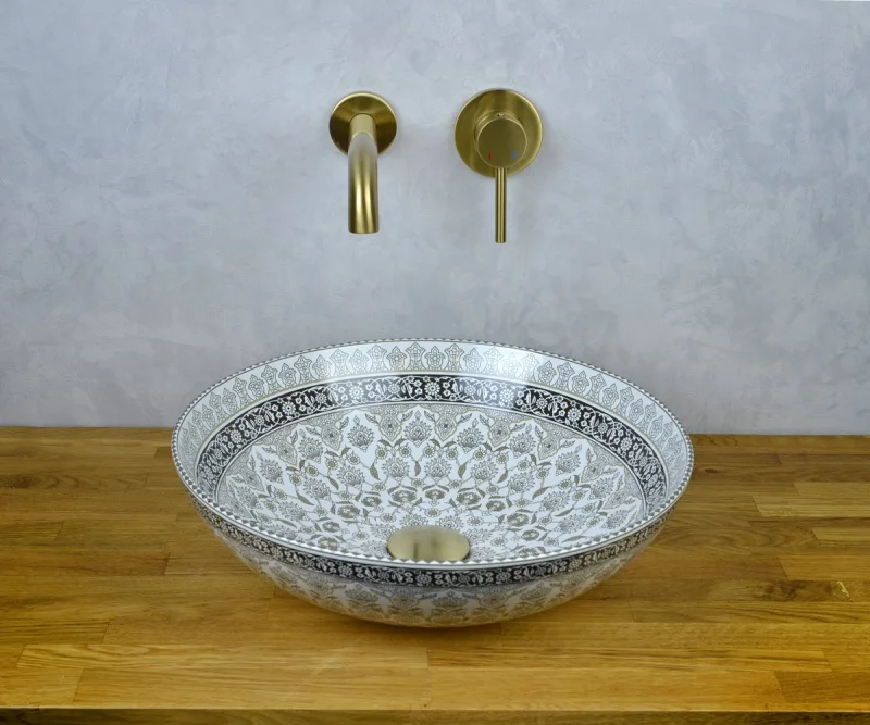Смеситель для раковины Bronze de Luxe SCANDI 14511BR встраиваемый, бронза — Изображение 5