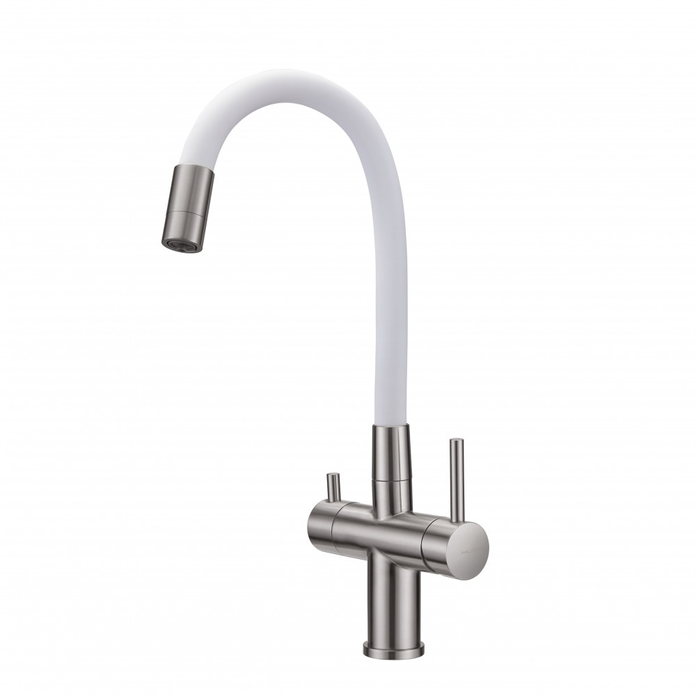 Смеситель для кухни Milacio Ultra 560 (MCU.560.SSW) под фильтр, нержавеющая сталь Смеситель для кухни Milacio Ultra 560 (MCU.560.SSW) под фильтр, нержавеющая сталь