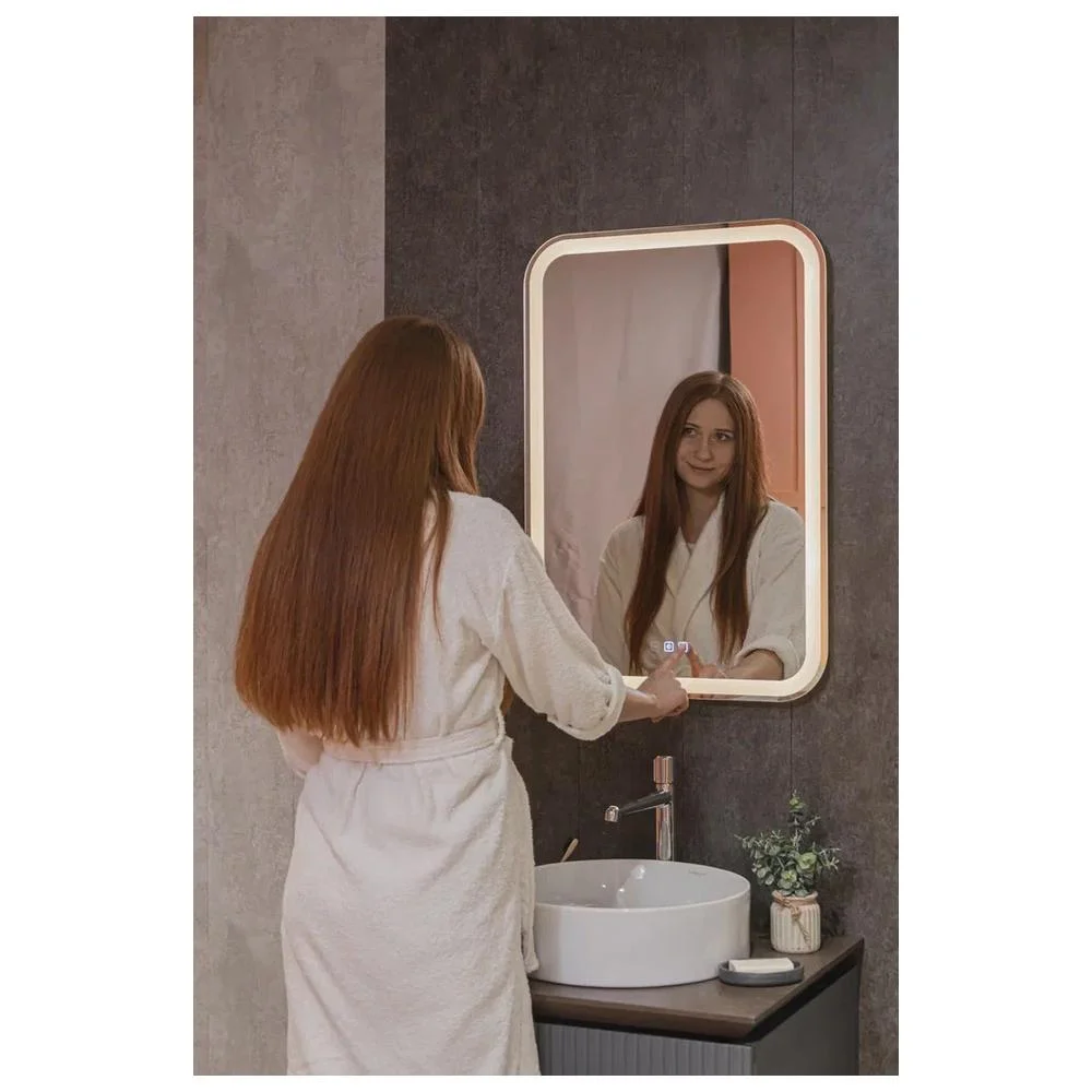 Зеркало Silver Mirrors Мальта-P.2 600х800 LED-00003047 датчик присутствия подогрев cенсор — Изображение 12