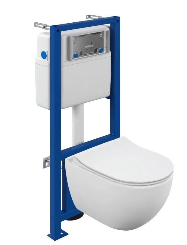 Комплект унитаза Cersanit BRASKO SMART (A64916) инсталляции LINK PRO LP 64916 Комплект унитаза Cersanit BRASKO SMART (A64916) инсталляции LINK PRO LP 64916