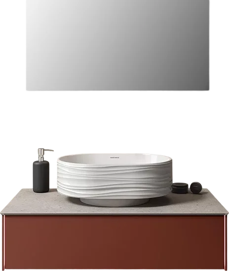 Зеркало Kerama Marazzi Vetrata S 450х900 мм VE.S.mi.90\WHT сенсор со сменой цвета подсветки и антизапотевание, белое — Изображение 6