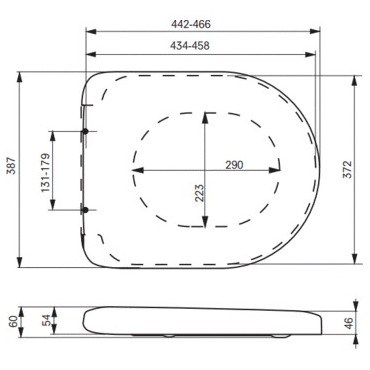 Крышка-сиденье Toto MH series VC10047NN белое с микролифтом Крышка-сиденье Toto MH series VC10047NN белое с микролифтом