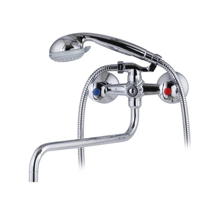Смеситель для ванны Kaiser 11080SHAR с душем, дивертор-шаровый Смеситель для ванны Kaiser 11080SHAR с душем, дивертор-шаровый