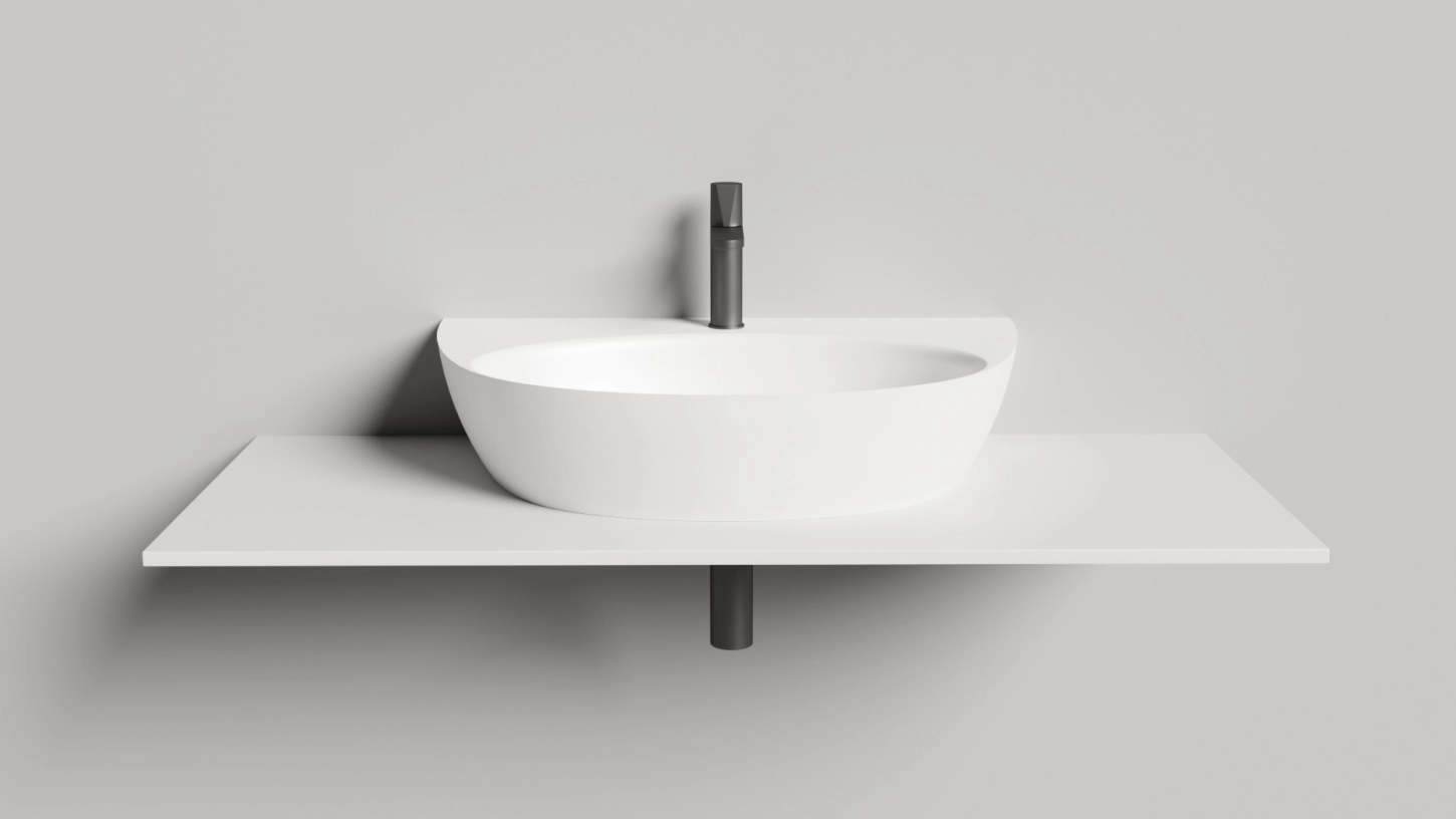 Раковина Salini ALDA WALL 03 140313G 710x450 накладная S-Sense Раковина Salini ALDA WALL 03 140313G 710x450 накладная S-Sense