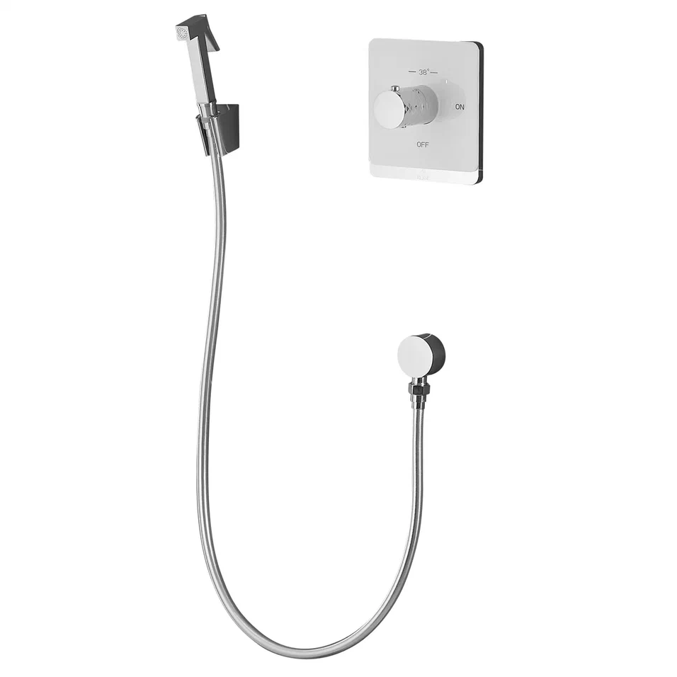 Гигиенический душ Rose R105C с термостатом, белый/хром — Изображение 1