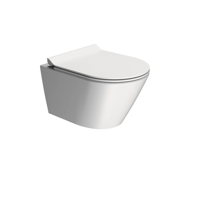 Унитаз подвесной GSI KUBE X безободковый Swirlflush белый матовый (941609) без сиденья Унитаз подвесной GSI KUBE X безободковый Swirlflush белый матовый (941609) без сиденья