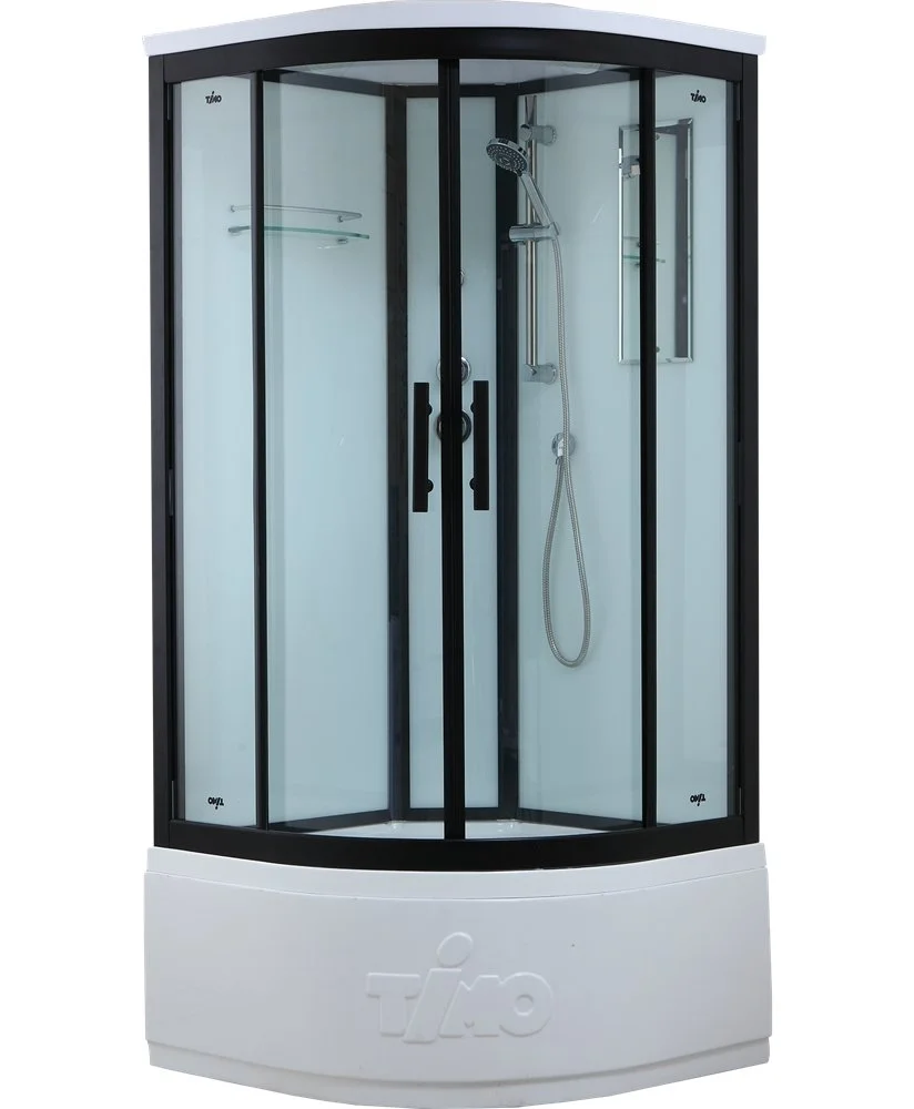 Душевая кабина Timo STANDART T-6690 B Black 90x90 Душевая кабина Timo STANDART T-6690 B Black 90x90