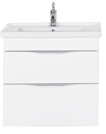 Тумба с раковиной Aquanet Эвора 70 белый 00184307+00182323 Тумба с раковиной Aquanet Эвора 70 белый 00184307+00182323