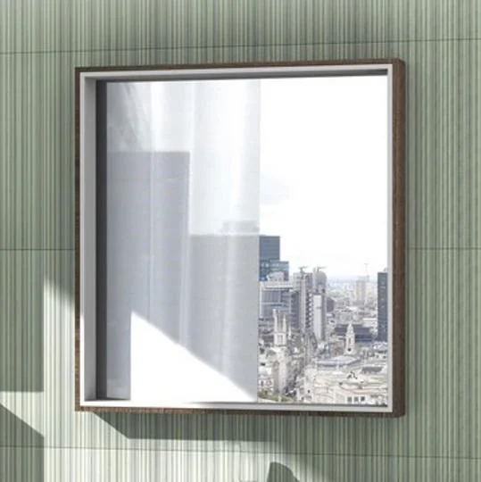 Зеркальный шкаф Aquaton Фабиа 80 белый, ясень 1A166902FBAE0 Зеркальный шкаф Aquaton Фабиа 80 белый, ясень 1A166902FBAE0