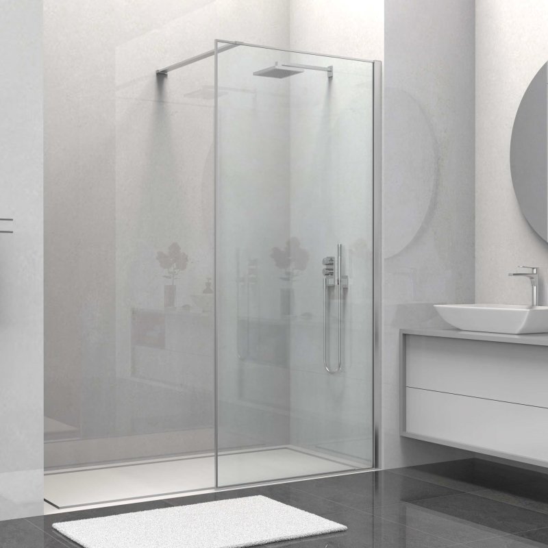 Душевая перегородка Vincea Walk-In VSW-1HS100CL, 1000x2000, хром, стекло прозрачное Душевая перегородка Vincea Walk-In VSW-1HS100CL, 1000x2000, хром, стекло прозрачное