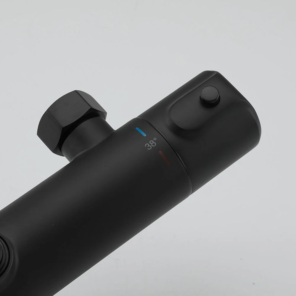 Душевая система GAPPO G2490-6 с термостатом, черный — Изображение 9
