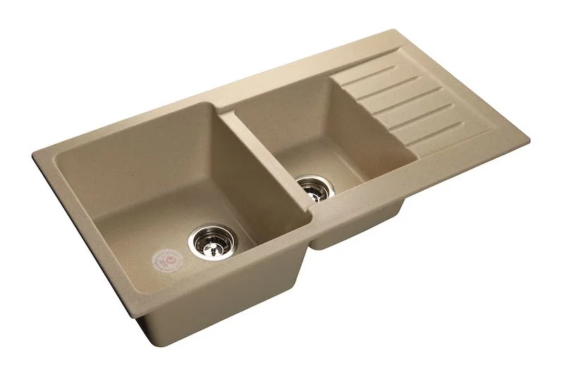 Кухонная мойка GranFest Practic P-980 KL беж бежевый Кухонная мойка GranFest Practic P-980 KL беж бежевый