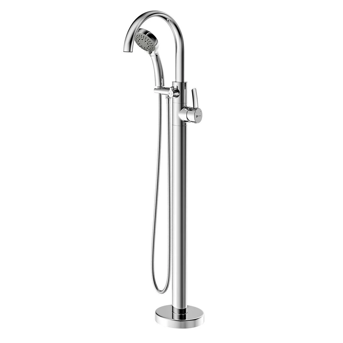 Смеситель для ванны Lemark Atlantiss LM3244C, напольный, хром Смеситель для ванны Lemark Atlantiss LM3244C, напольный, хром