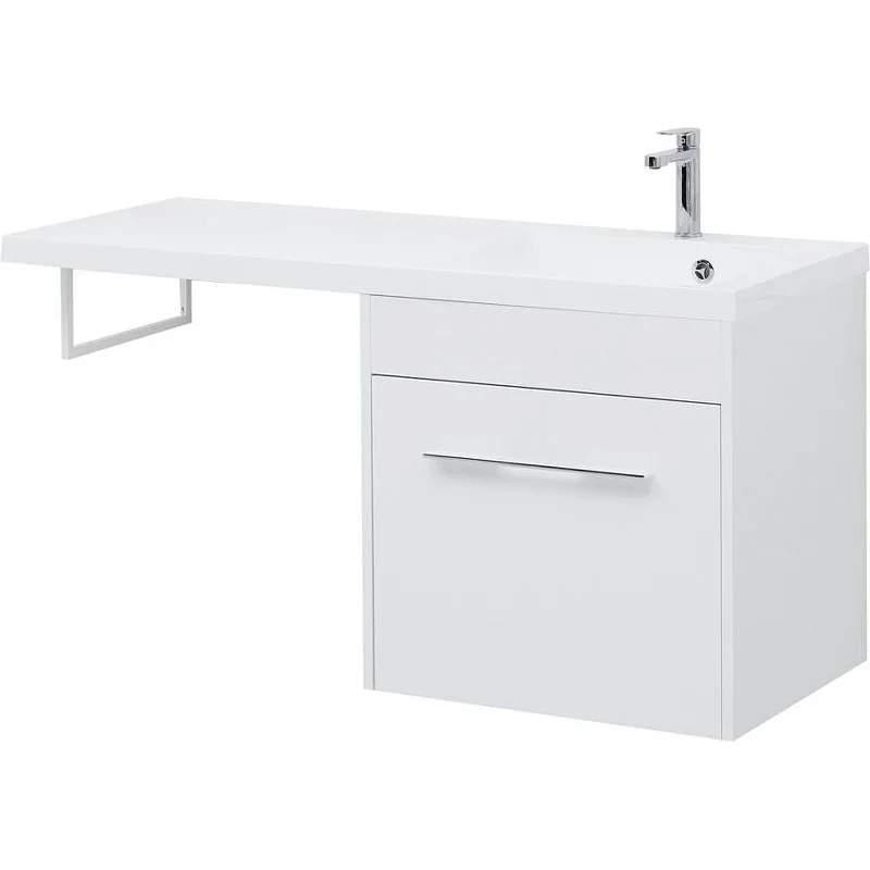 Тумба с раковиной Aquanet Августа 120 R белый 00239782 Тумба с раковиной Aquanet Августа 120 R белый 00239782