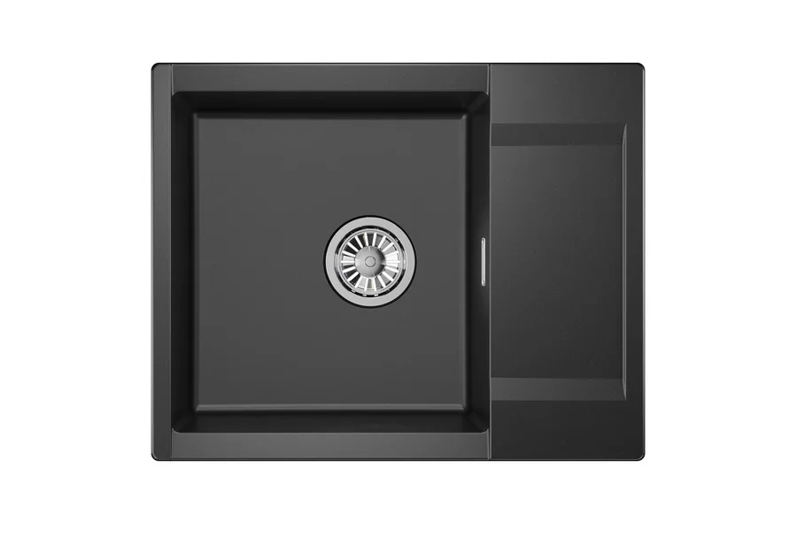 Кухонная мойка Granula 6202 шварц — Изображение 2