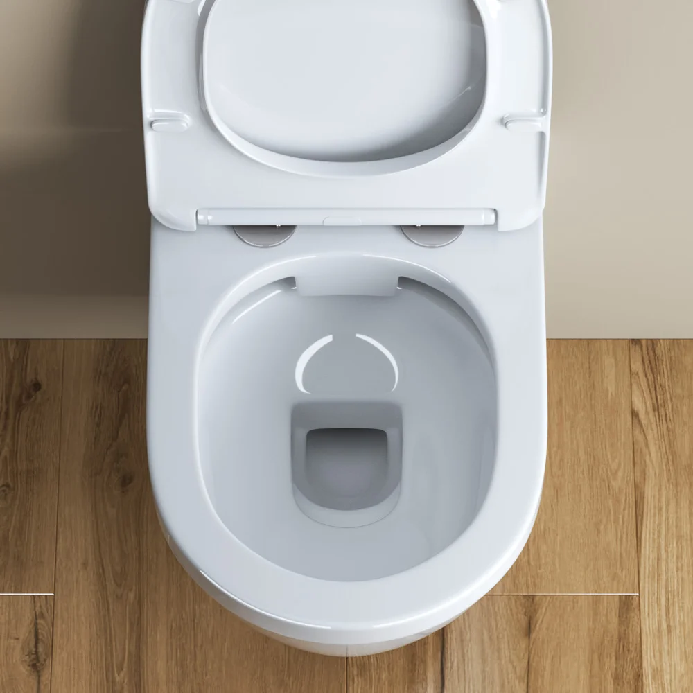 Унитаз подвесной BelBagno LOTO BB070CHR/SC безободковый c сиденьем — Изображение 11
