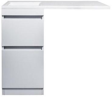 Тумба под раковину Style Line Даллас 100, Люкс белая, PLUS СС-00000514 Тумба под раковину Style Line Даллас 100, Люкс белая, PLUS СС-00000514