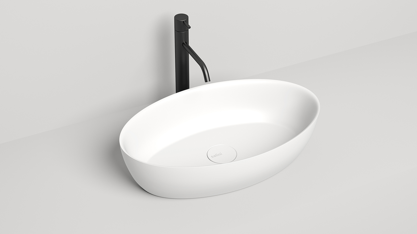 Раковина Salini ALDA 01 110611G 580x350 накладная S-Sense Раковина Salini ALDA 01 110611G 580x350 накладная S-Sense