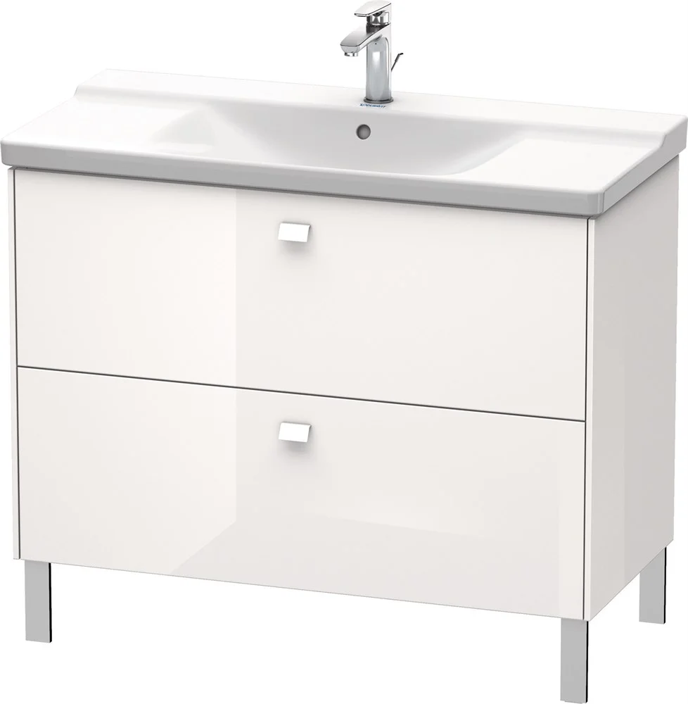 Тумба под раковину Duravit Brioso BR441202222 напольная 102 см белый глянцевый Тумба под раковину Duravit Brioso BR441202222 напольная 102 см белый глянцевый