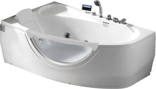 Акриловая ванна Gemy G9046 II K L 171x99 угловая, асимметричная, левая, гидромассажная Акриловая ванна Gemy G9046 II K L 171x99 угловая, асимметричная, левая, гидромассажная