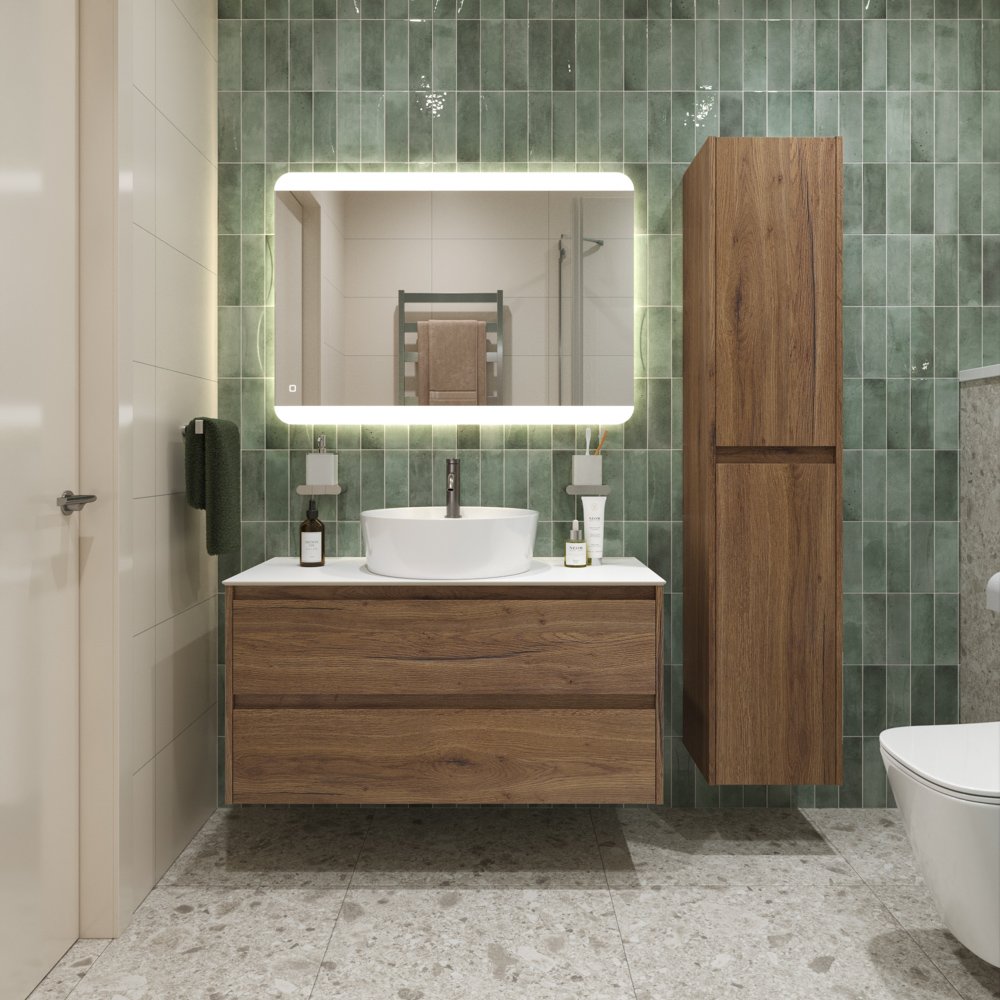 Тумба со столешницей и раковиной BelBagno KRAFT 80 kraft80rt-kepbo-1306-set подвесная KRAFT80RT-KEPBO-1306-SET Тумба со столешницей и раковиной BelBagno KRAFT 80 kraft80rt-kepbo-1306-set подвесная KRAFT80RT-KEPBO-1306-SET