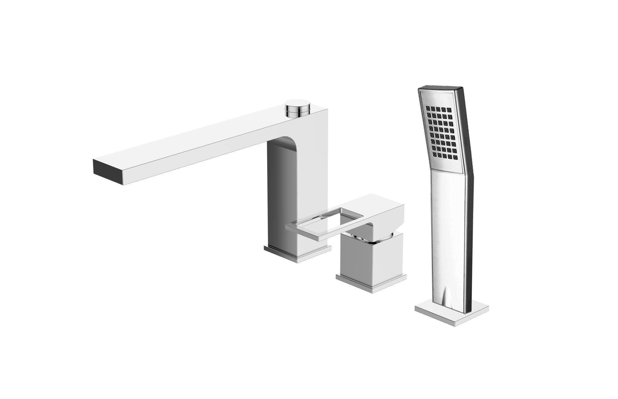 Смеситель на борт ванны BelBagno ROMANO ROM-BVD-CRM хром Смеситель на борт ванны BelBagno ROMANO ROM-BVD-CRM хром