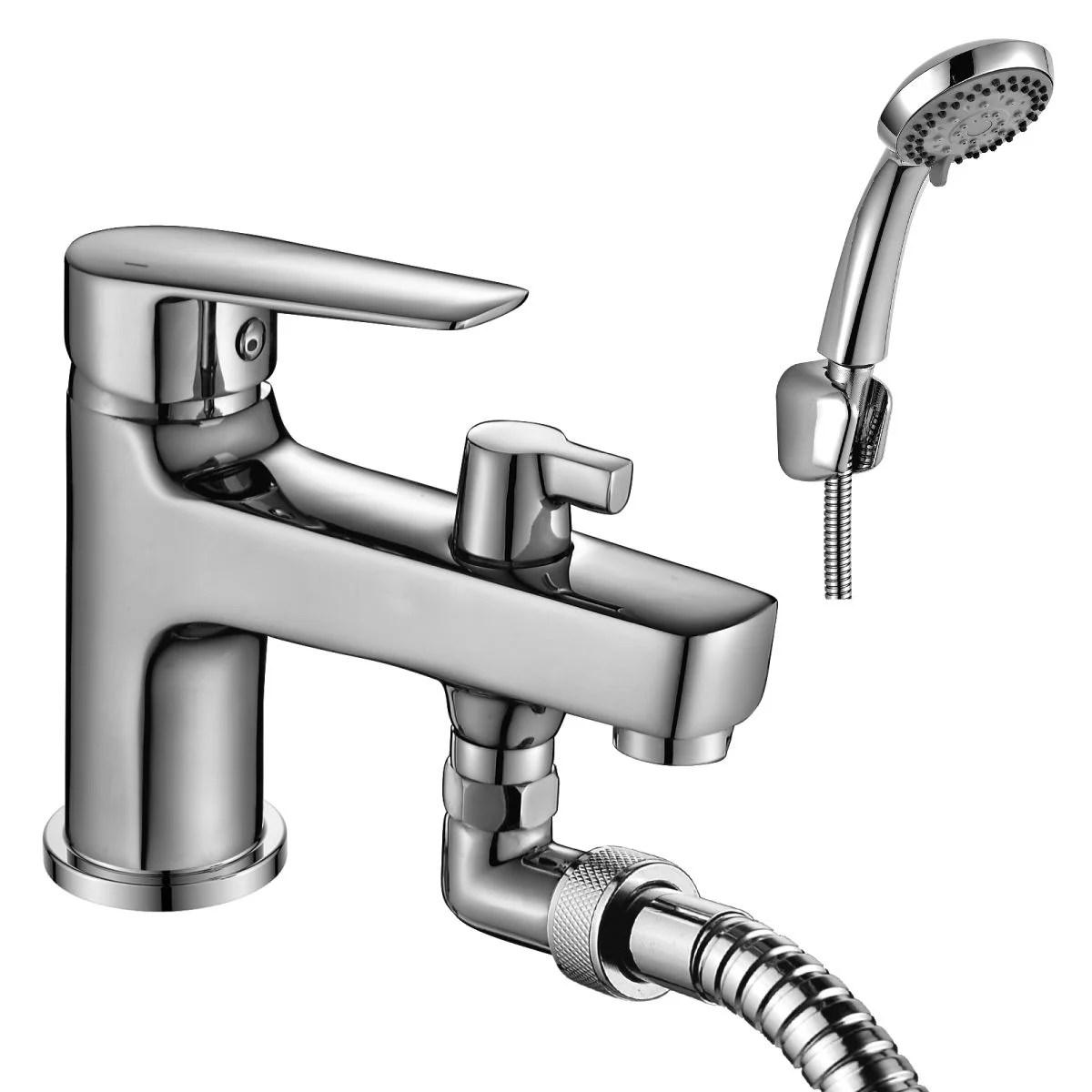 Смеситель на борт ванны Rossinka S35-38 на 1 отверстие Смеситель на борт ванны Rossinka S35-38 на 1 отверстие