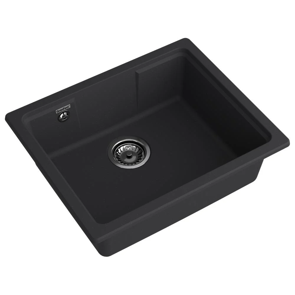 Кухонная мойка GranFest URBAN 4555 черный — Изображение 2
