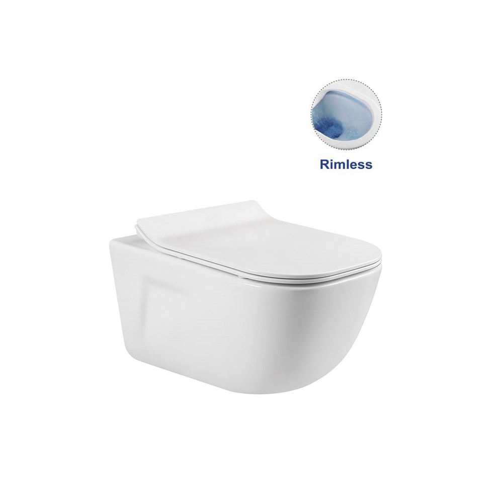 Унитаз подвесной Vincea Idea VT1-33 белый, ультратонкое сиденье soft-close Унитаз подвесной Vincea Idea VT1-33 белый, ультратонкое сиденье soft-close