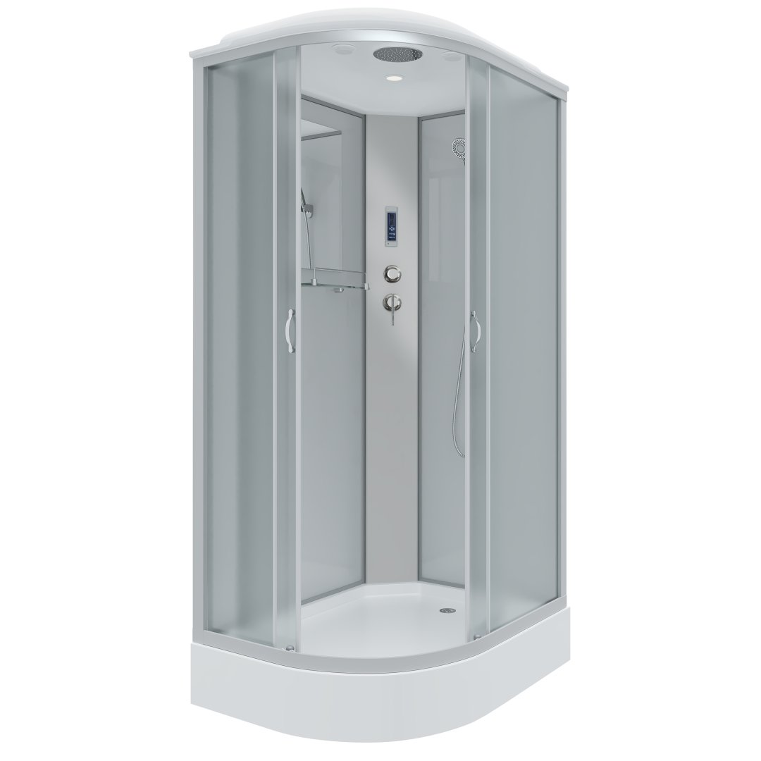 Душевая кабина Niagara Classic NG-3312-14RP (1200х800х2150) низкий поддон (13см) стекло матовое 33121423RP Душевая кабина Niagara Classic NG-3312-14RP (1200х800х2150) низкий поддон (13см) стекло матовое 33121423RP