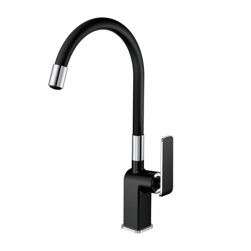 Смеситель для кухни Haiba HB73548-7 черный — Изображение 1
