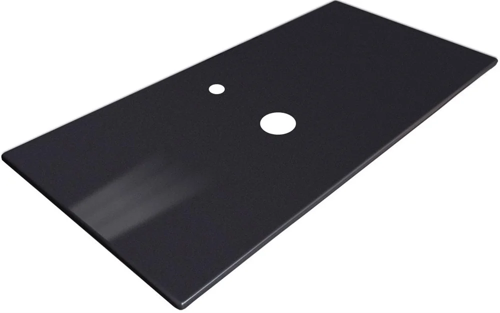 Столешница Boheme прямая черная 100 VALLESSI 840-100-А Столешница Boheme прямая черная 100 VALLESSI 840-100-А