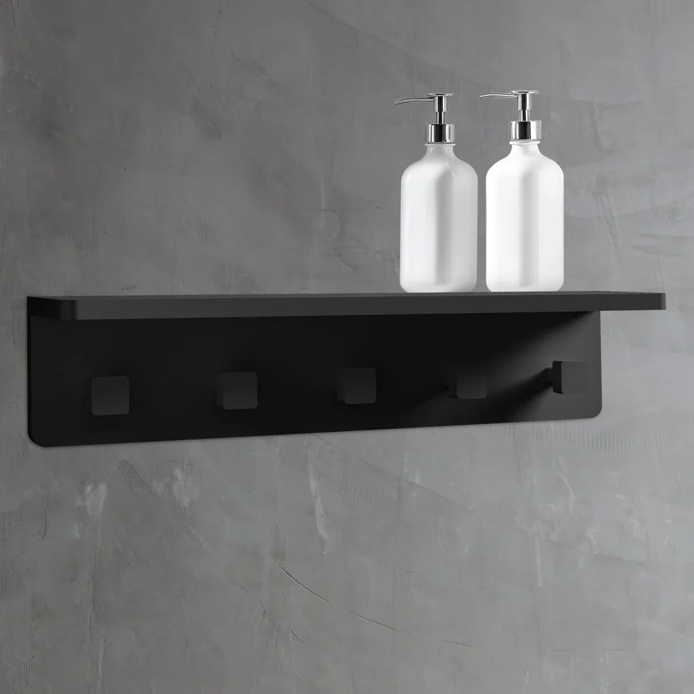 Крючок ABBER Stein AS1651MB черная матовая Крючок ABBER Stein AS1651MB черная матовая