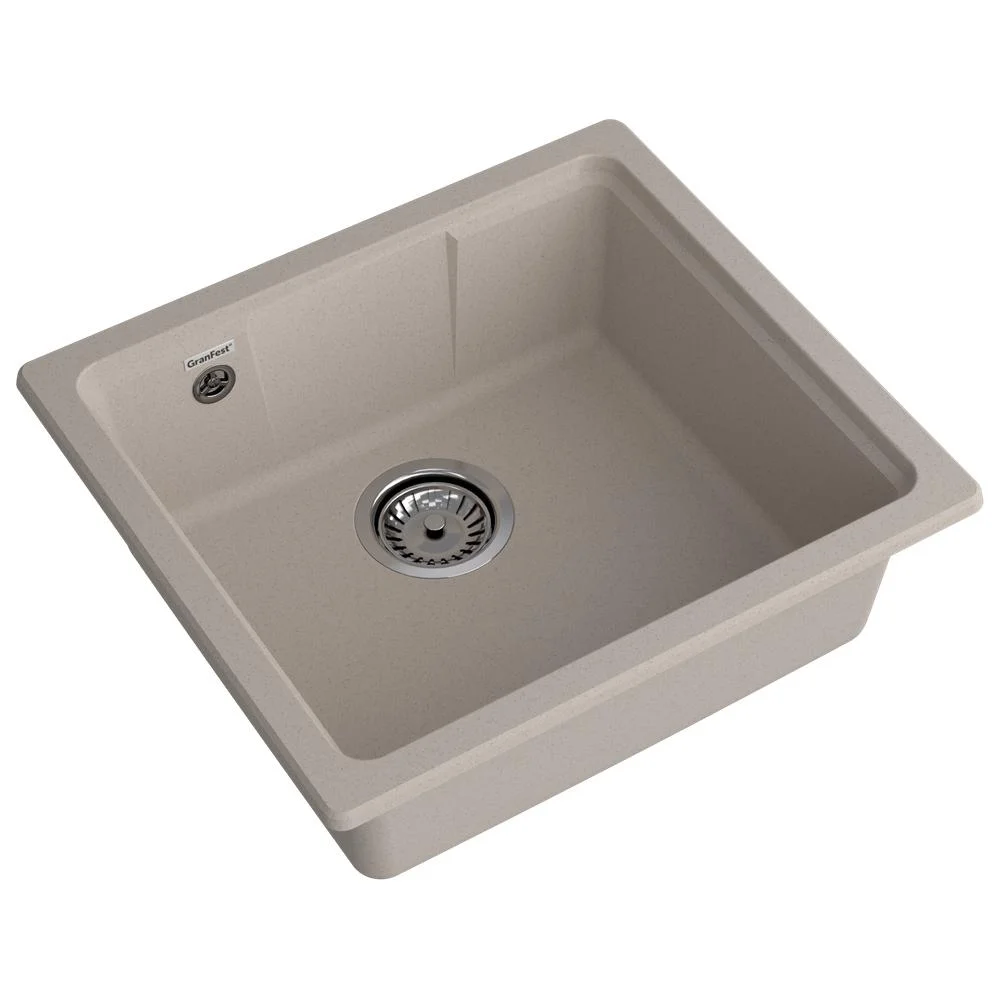 Кухонная мойка GranFest URBAN 4550 песочный — Изображение 2