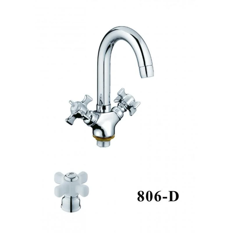 Смеситель для кухни D-Lin D156806-D хром — Изображение 1