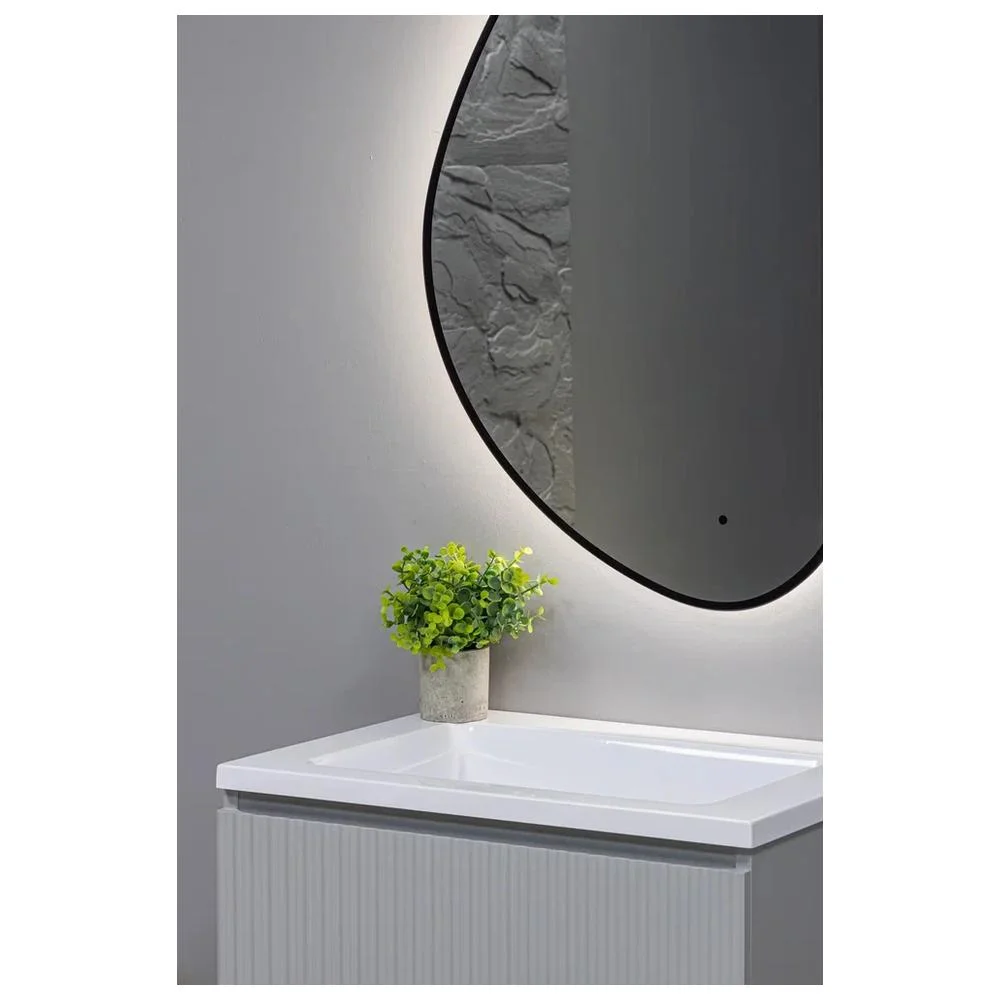Зеркало Silver Mirrors Lucas BLACK-ТХ 600х850 LED-00003110 бесконтактный сенсор универсал — Изображение 7